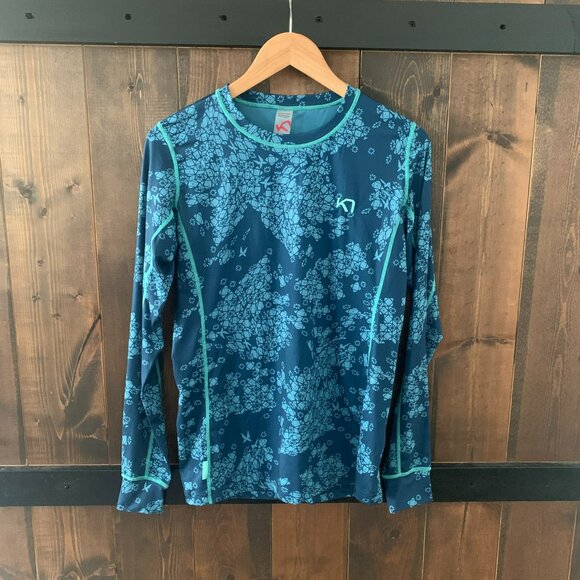 Kari Traa Base Layer Long Sleeve Women's Size L - Picture 1 of 6